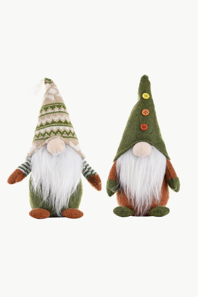 2-Pack Christmas Short Leg Faceless Gnomes