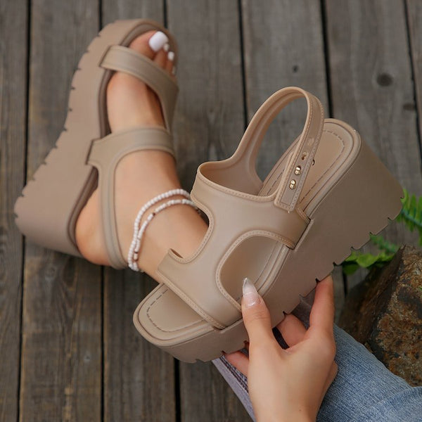 Open Toe Wedge Sandals